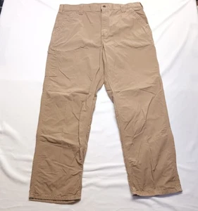 Carhartt Carpenter Arbeitshose Herren 40x32 Baumwolle Latzhose Fit dunkelkhaki B151DKH - Bild 1 von 9