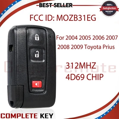 for Toyota Prius  2004 - 2009 Smart Key Keyless Remote Fob MOZB31EG 89994-47061 - Изображение 1 из 4