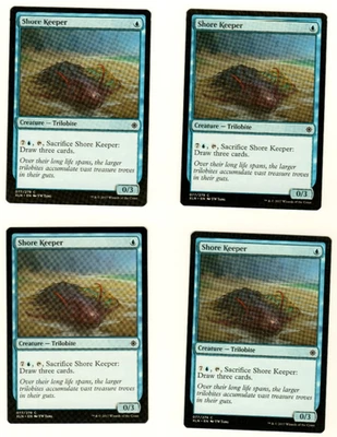 Set Of 4 Shore Keeper Ixalan 77/279 Common Magic the Gathering MTG Card - Image 1 of 4