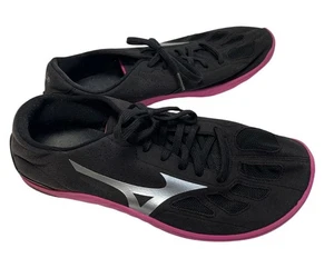 Mizuno Womens Barefoot Shoes Size 10 Black With Pink Sole swim hike run - Picture 1 of 5