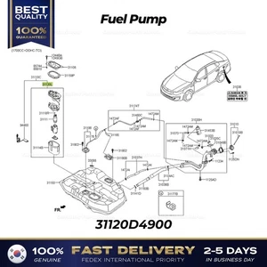 ⭐Genuine⭐ Fuel Pump 31120D4900 for Hyundai Sonata Kia Optima - Picture 1 of 1