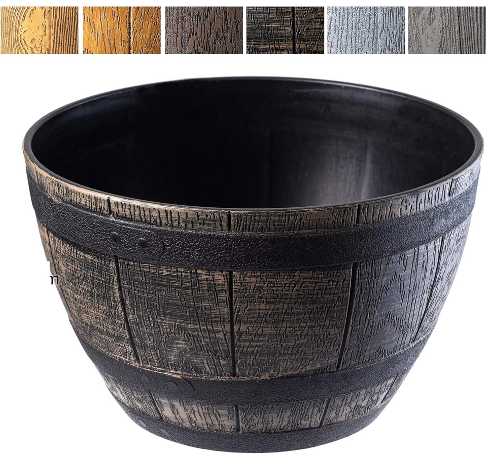 KADAX Blumentopf, aus Kunststoff, runder Pflanzkübel