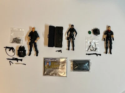 G.I. Joe 50th Anniversary Special Forces Outback, Falcon, Shooter 100% Complete - Image 1 of 4