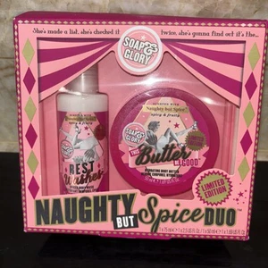 Soap & Glory "Naughty But Spice" Duo Gift Set Brand New Limited Edition - Picture 1 of 5