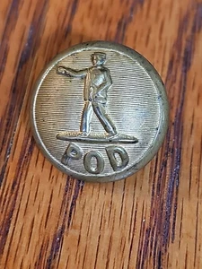7/8" Antique Post Office Department POD Button 1893-1948 Extra Quality * * - Picture 1 of 3