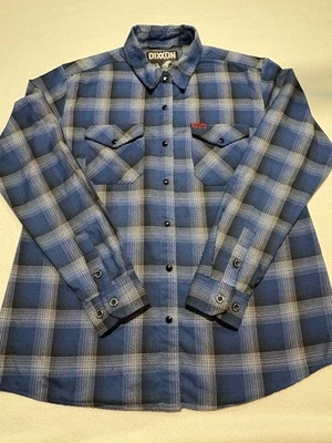 Camisa Dixxon Feminina Grande Michael Myers Azul Xadrez Pérola Snap Flanela - Imagem 1 de 4