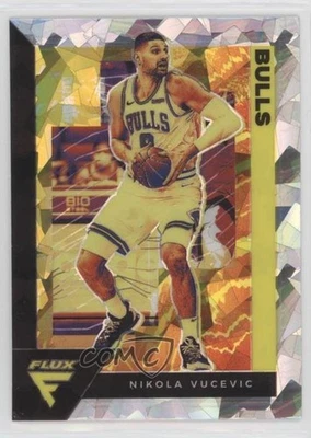 2020-21 Panini Flux Fanatics Factory Set Cracked Ice Prizm Nikola Vucevic #25 - Image 1 of 2