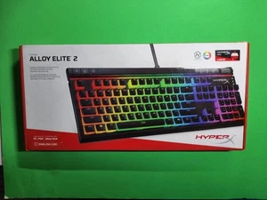 HyperX Alloy Elite 2 RGB Gaming Keyboard With Pudding Keycaps - Black - Picture 1 of 8