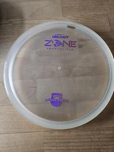 BRAND NEW Discraft Cryztal Flx Zone 2022 Ledgestone Edition 175g CLEAR RARE ๐ฅ - Picture 1 of 6