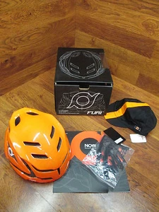 NOW FURI CASCO L/XL NARANJA Y NEGRO Y NARANJA GORRA DE CICLISMO - Imagen 1 de 6