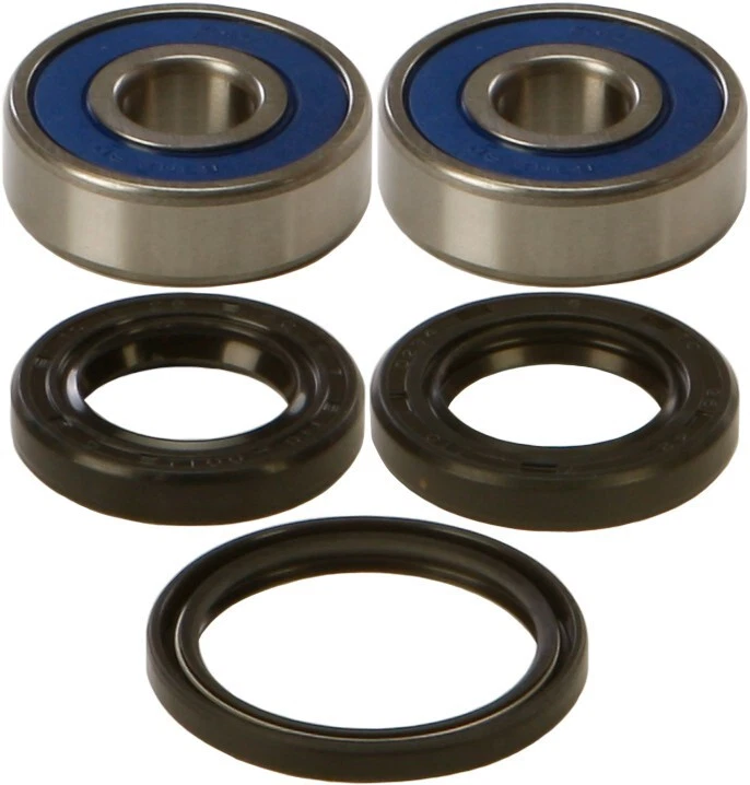 Kit de rolamento e vedação da roda dianteira Honda CR250 1973-76, CA/CB/CM/CX 160/185/250/360 - Imagem 1 de 1