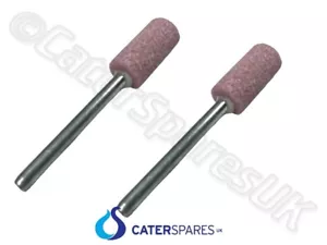 2 x PIEDRA AFILADORA DE CUCHILLOS DE HOJA PARA CORTADORA DE KEBAB MÁQUINA EASYCUT ENIGMEX DONNE - Imagen 1 de 8