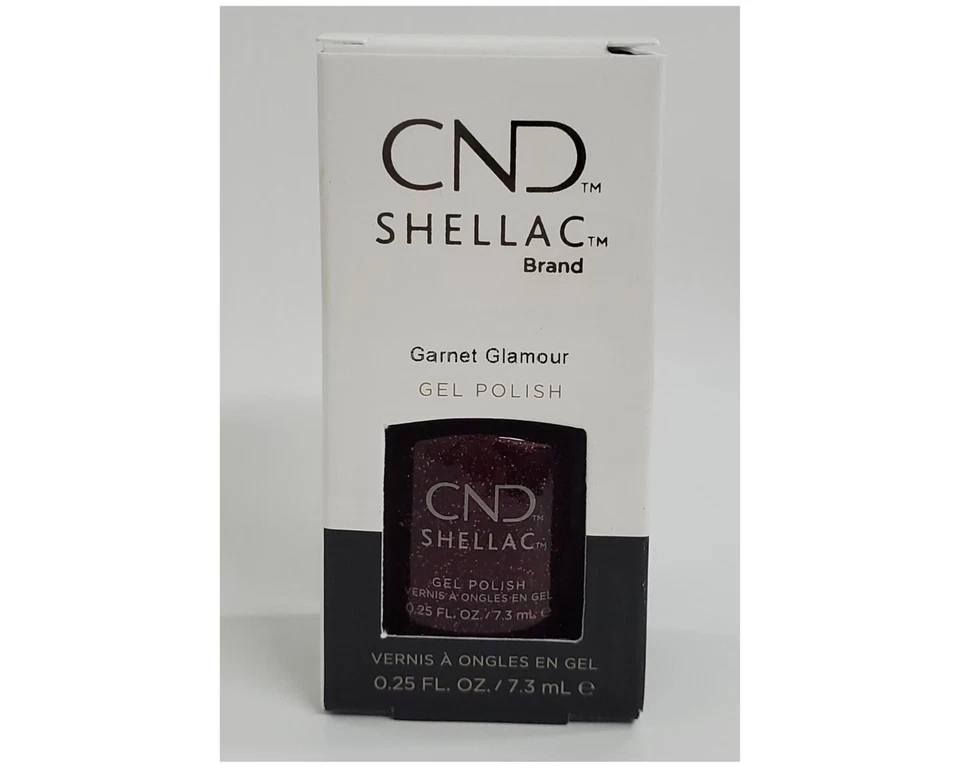 Smalto per unghie CND - smalto gel gommalacca - glamour granato (0,25 once / 7,5 ML) - Immagine 1 di 1