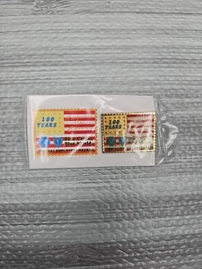 Blue Cross/Blue Shields "Celebrating The Century" 100 Years Pin & Stamp Unopened - Picture 1 of 7