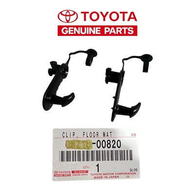 FITS: 01 - 05 LEXUS IS300 SET OF 2 FLOOR MAT CLIP CARPET CLIP OEM BRAND NEW - Image 1 of 4