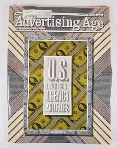 Advertising Age 1987 Ed. US Advertising Agency Profiles Crain's Int'l Newspaper - Picture 1 of 11