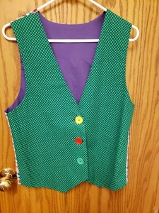  Colorful vest - Pride, Halloween, Cosplay, Mardi Gras - Size M/L - Picture 1 of 2