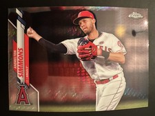 2020 Topps Chrome Prism Refractor Andrelton Simmons Los Angeles Angels #72
