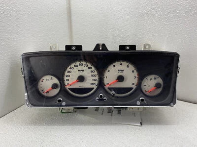 Dodge Neon Cluster 2003-2005 velocímetro tacómetro tacómetro panel de instrumentos fabricante de equipos originales  Foto 1 de 4