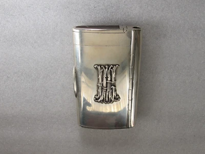 Estuche de cigarrillos de plata ruso Art Nouveau con A. Naryshkin Foto 1 de 4