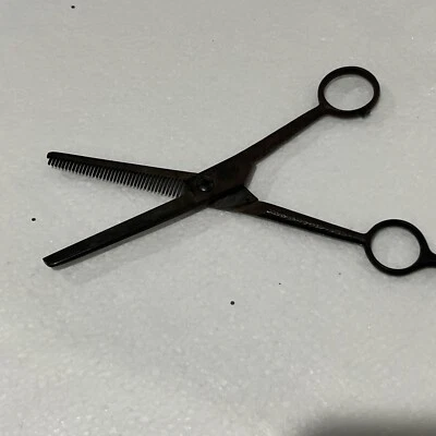 Tijeras de peluquero profesionales Oster 928-65 de colección metal martillado EE. UU. Foto 1 de 4