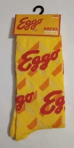 EGGO WAFFELN Paar CREW CUT SOCKEN Herren 6-12 Poly Spandex The Rev's - Bild 1 von 22