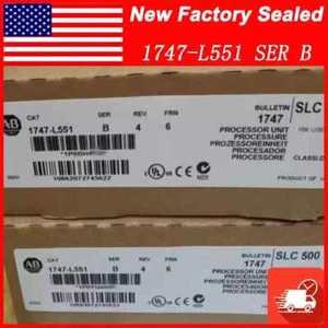 New Factory Sealed AB 1747-L551 /B SLC 5/05 CPU Processor Unit Module 1747L551 - Picture 1 of 2