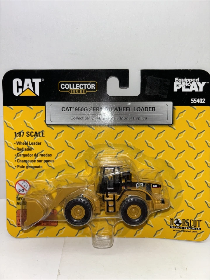 NORSCOT Caterpillar CAT 950G Series II Wheel Loader 55402 H.O.Scale 1:87 New - Image 1 of 1