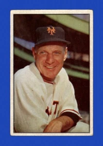 1953 Bowman Set-Break # 55 Leo Durocher Mg VG-VGEX *GMCARDS* - Picture 1 of 2