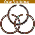 Acoustic Guitar Rosette abalone shell Rosewood Inlay sound hole Luthier 1pc