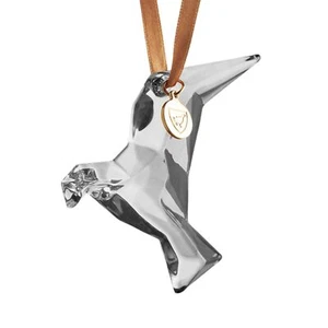 Orrefors taubenförmiger Weihnachtsschmuck (klar) - handgefertigter Heimkristall... - Bild 1 von 7