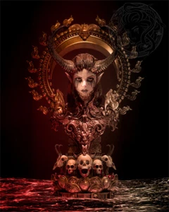 Guardian of Gehenna 3D Printing Unpainted Figure Model GK Blank Kit New Stock - Picture 1 of 4