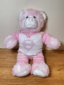 Build A Bear Philadelphia Phillies Peluche Oso Rosa Béisbol Nariz Ropa Música - Imagen 1 de 5