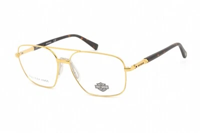 МУЖСКАЯ ОПТИЧЕСКАЯ ОПРАВА HARLEY-DAVIDSON HD0827 032 GOLD HAVANA РАЗМЕР ГЛАЗ 61-16-145 - Изображение 1 из 4