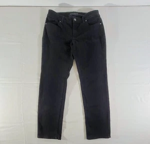 LN CHICOS Women's 1R (Actual 33-37" x 31") Straight Leg Stretch Denim Black - Picture 1 of 4