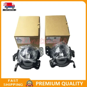 Pair Front Fog Light Lamp Housing Clear Fit For BMW E60 E61 E63 E46 X3 525i 530i - Bild 1 von 12