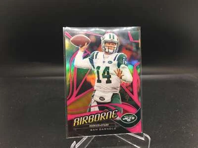 Sam Darnold 2019 Rookies & Stars Airborne Pink AIR-SD 1/50 Bookend Jets Vikings - Image 1 of 2