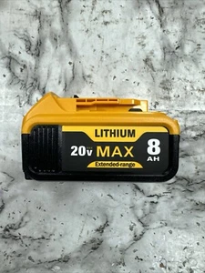 Lithium Ion Battery 20V 20 Volt 8.0AH DCB206 DCB208 DCB200 For DeWalt - Picture 1 of 5