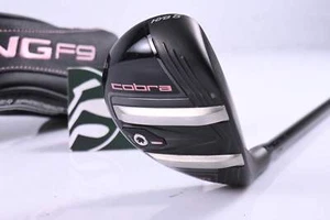 Ladies Cobra King F9 #5 Hybrid / 24 Degree / Ladies Flex Fujikura Atmos Pink 60 - Picture 1 of 9