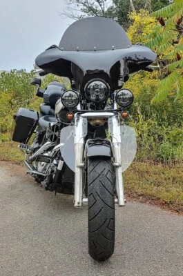 PAINTED Fairing Batwing Windshield 4 Kawasaki Vulcan 1500 1600 1700 2000 ABS - Image 1 of 4