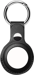 Protective Case Holder with Keychain for AirTag Tracker Anti-Lost Key Ring Cover - Picture 1 of 6