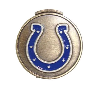 Indianapolis Colts Hat Clip with Golf Ball Marker - Picture 1 of 2
