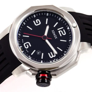 XEMEX X-Tide Automatic Men's Watch Swiss Made Crown Guard Ref. 22400.03 - Picture 1 of 12