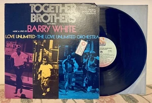 Together Brothers Original Film Soundtrack Vinyl LP 1974 Barry White USA Import - Picture 1 of 4