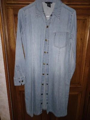 Vintage Victoria Secret Denim Dress - Image 1 of 4