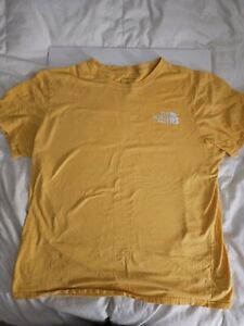The North Face Shirt Mens XXl Xl Yellow Camping Hiking Outdoor Sport T