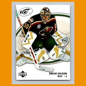 Dwayne Roloson #48 2005 Upper Deck Ice Minnesota Wild Hockey Card NHL NM - Picture 1 of 3
