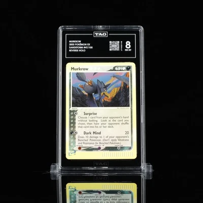 Murkrow 47/100 Reverse Holo | TAG 8 | Ex Sandstorm - POP1 - Graded Pokemon TCG - Image 1 of 4