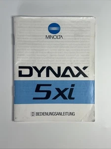 Minolta Dynax 5xi Bedienungsanleitung #P10 - Afbeelding 1 van 2