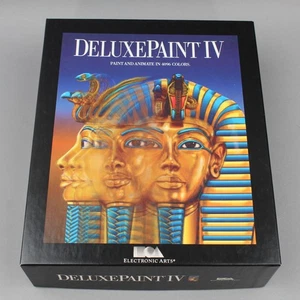Deluxe Paint IV (4) AGA for Commodore Amiga | Vintage Art Software - 3.5" Floppy - Picture 1 of 8